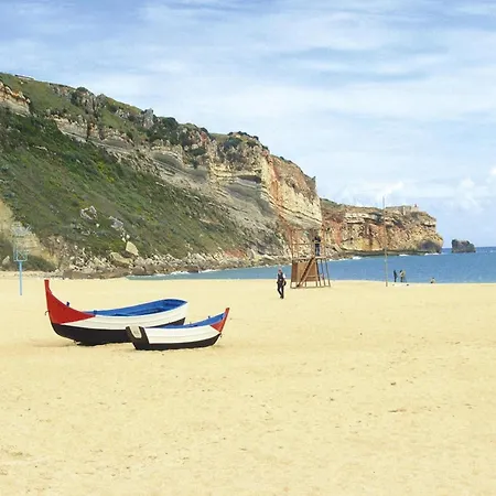 With Terrace In Feriehus Nazaré